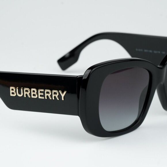 NEW Burberry BE4410 4038F2 Black Dark Grey Women Sunglasses BE 4410